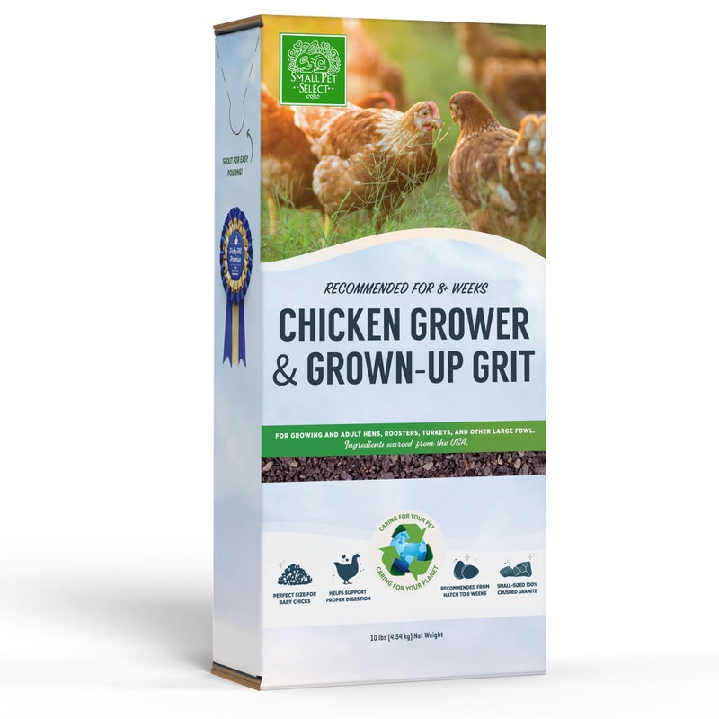 Small Pet Select-Grower/Grown-Up Chicken Grit (6+ Weeks), 10LB - Image 1